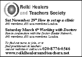 Reiki Healers and Teachers Society:   :  
